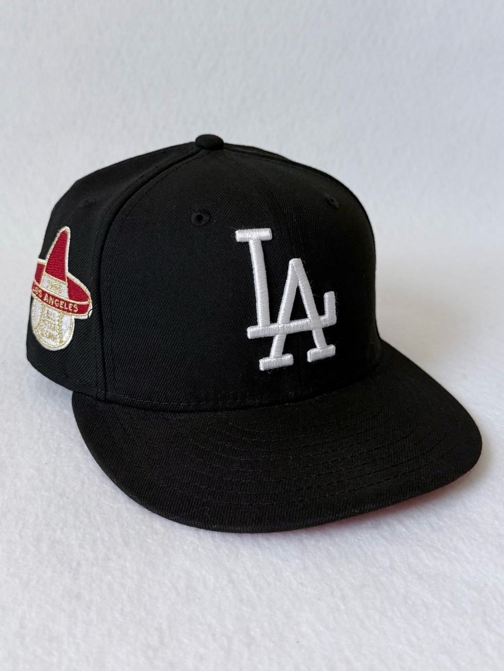 New Era 59FIFTY LA Dodgers 1959 ASG Sombrero Patch Red UV Fitted Hat 7